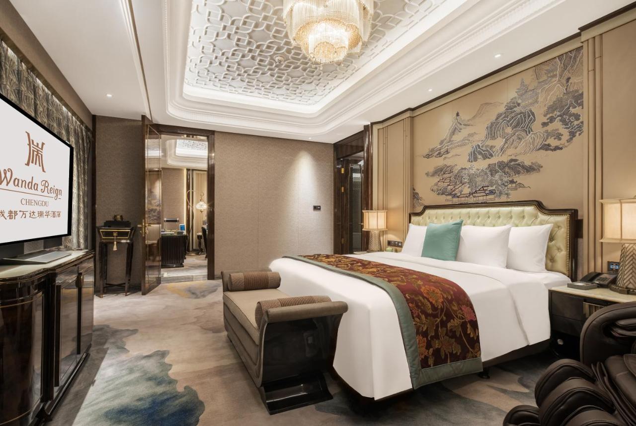 Wanda Reign Chengdu Hotel Kültér fotó
